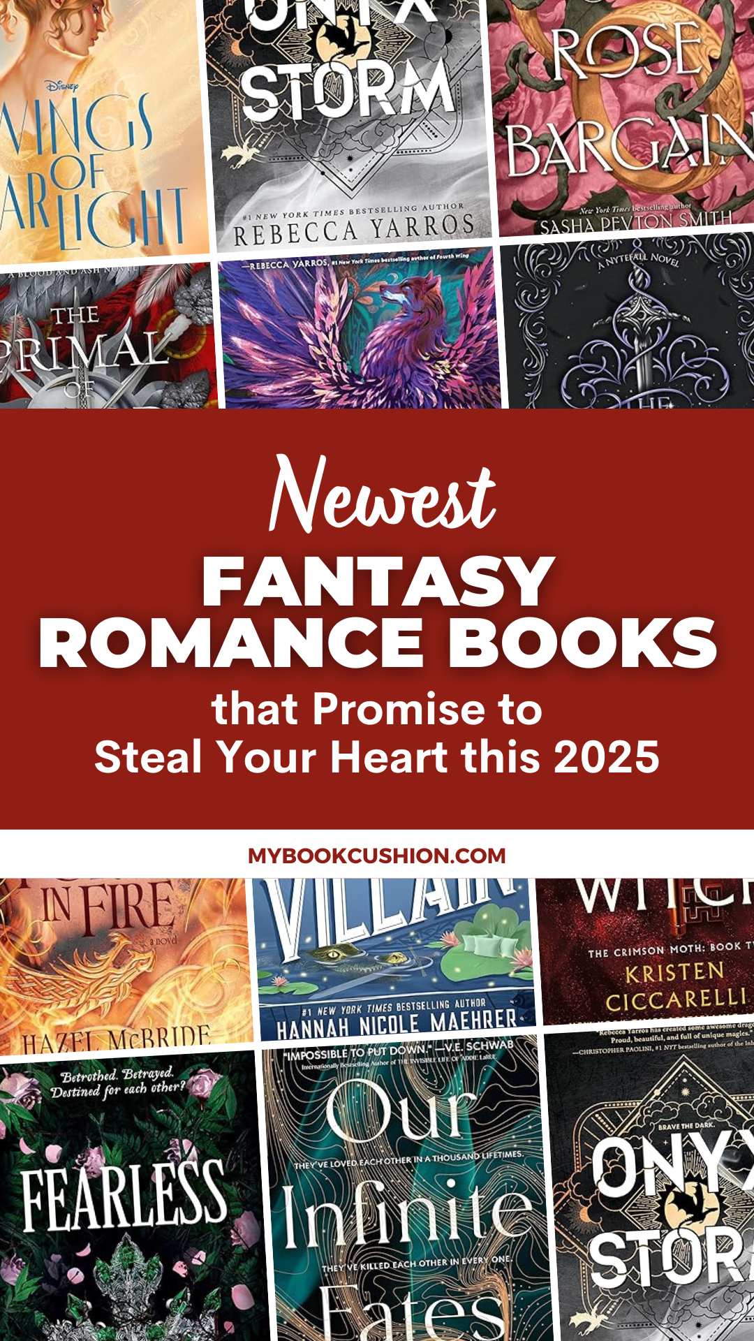 Upcoming Fantasy Romance Books of 2024